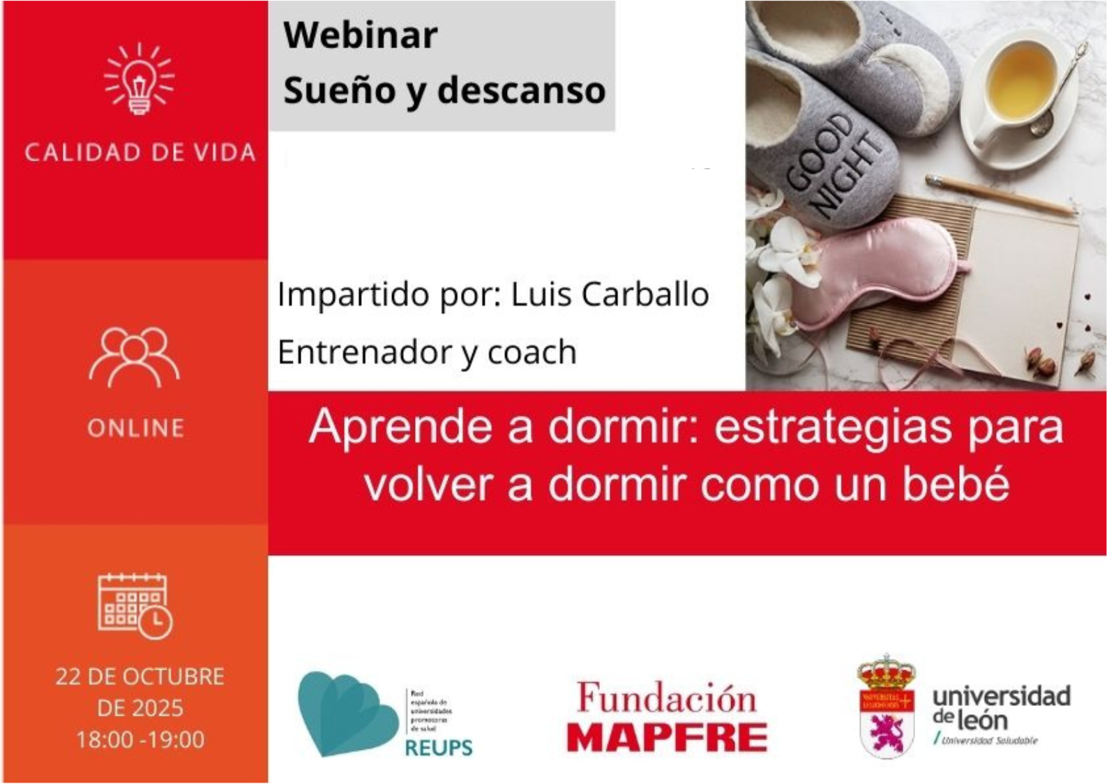 Webinar: Aprende a dormir